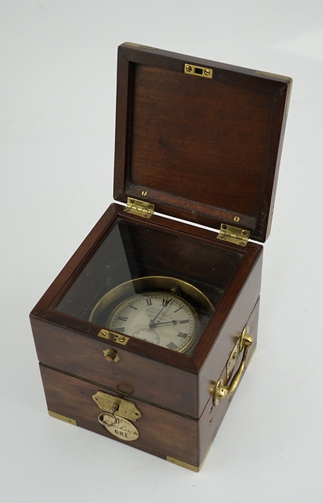 Edward Baker of London, a Victorian one day marine chronometer CITES Submission reference: NSVJ4569